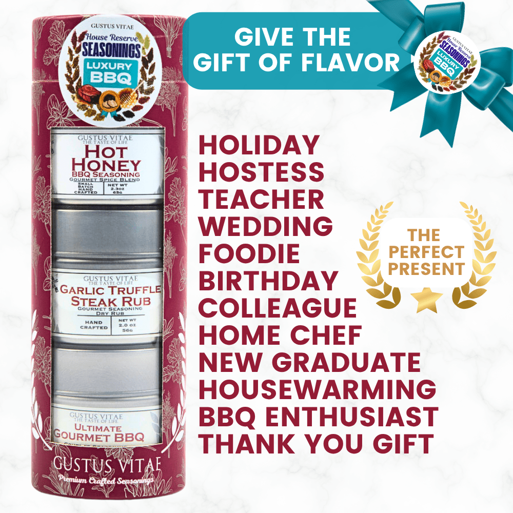 Luxury BBQ House Reserve Seasonings | Gift Pack Set of 3-4