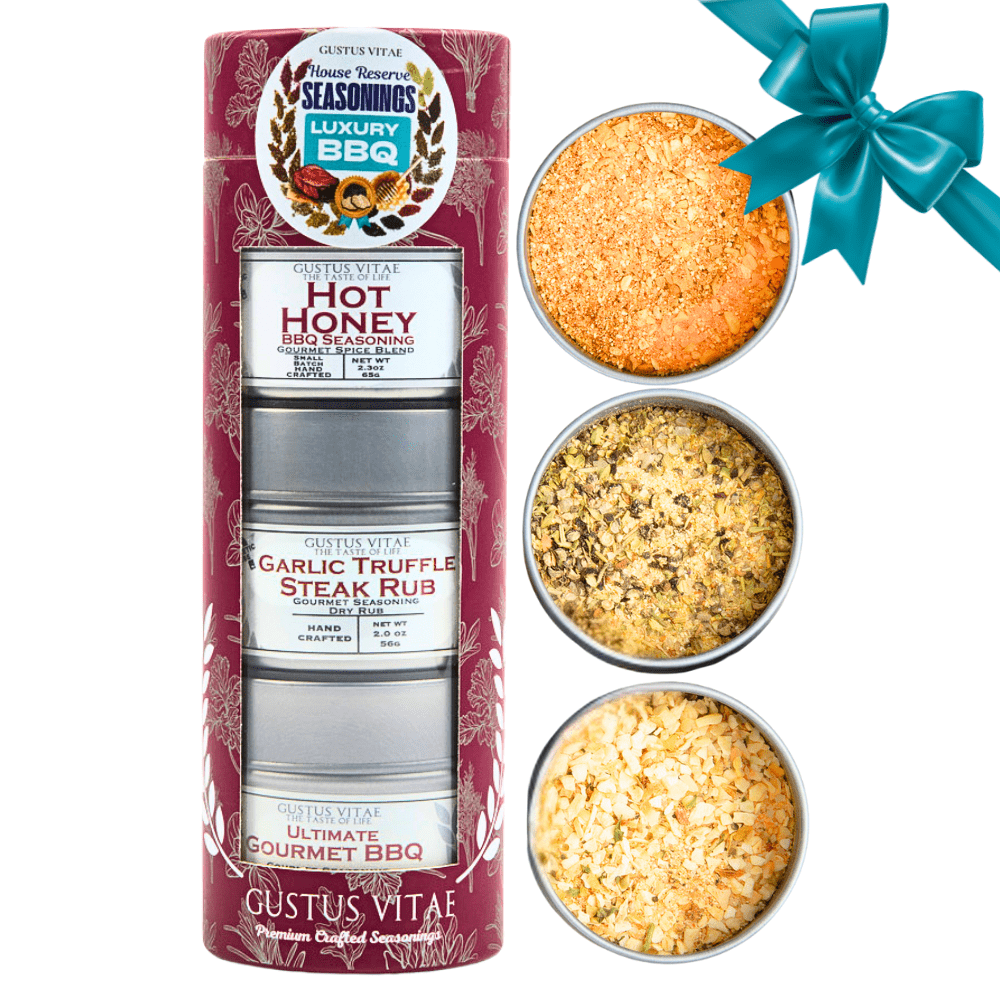 Luxury BBQ House Reserve Seasonings | Gift Pack Set of 3-0