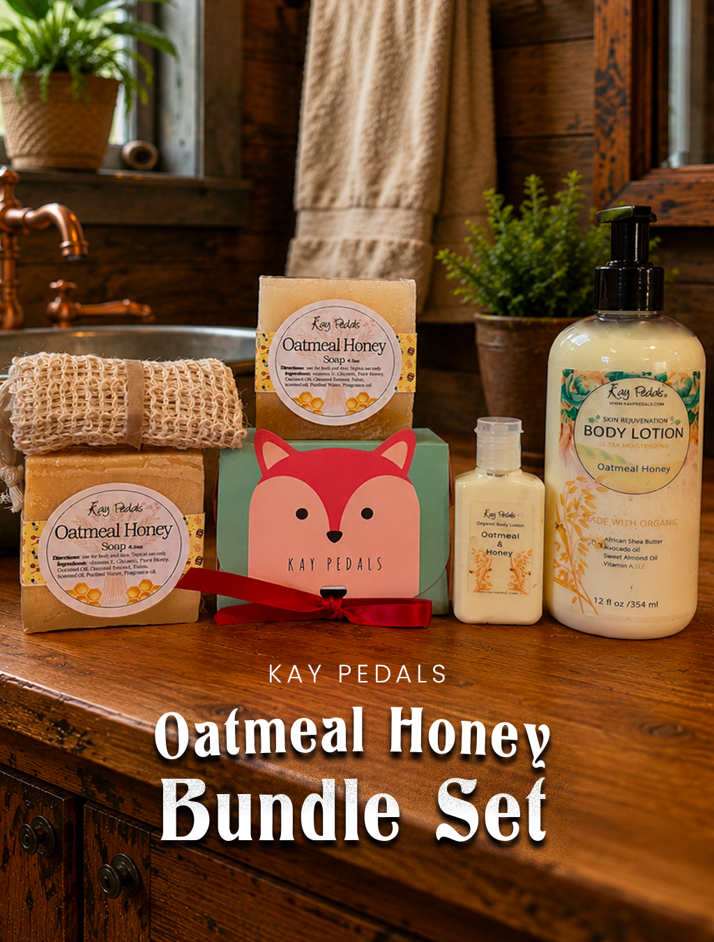 Oatmeal & Honey Bundle Gift set-0