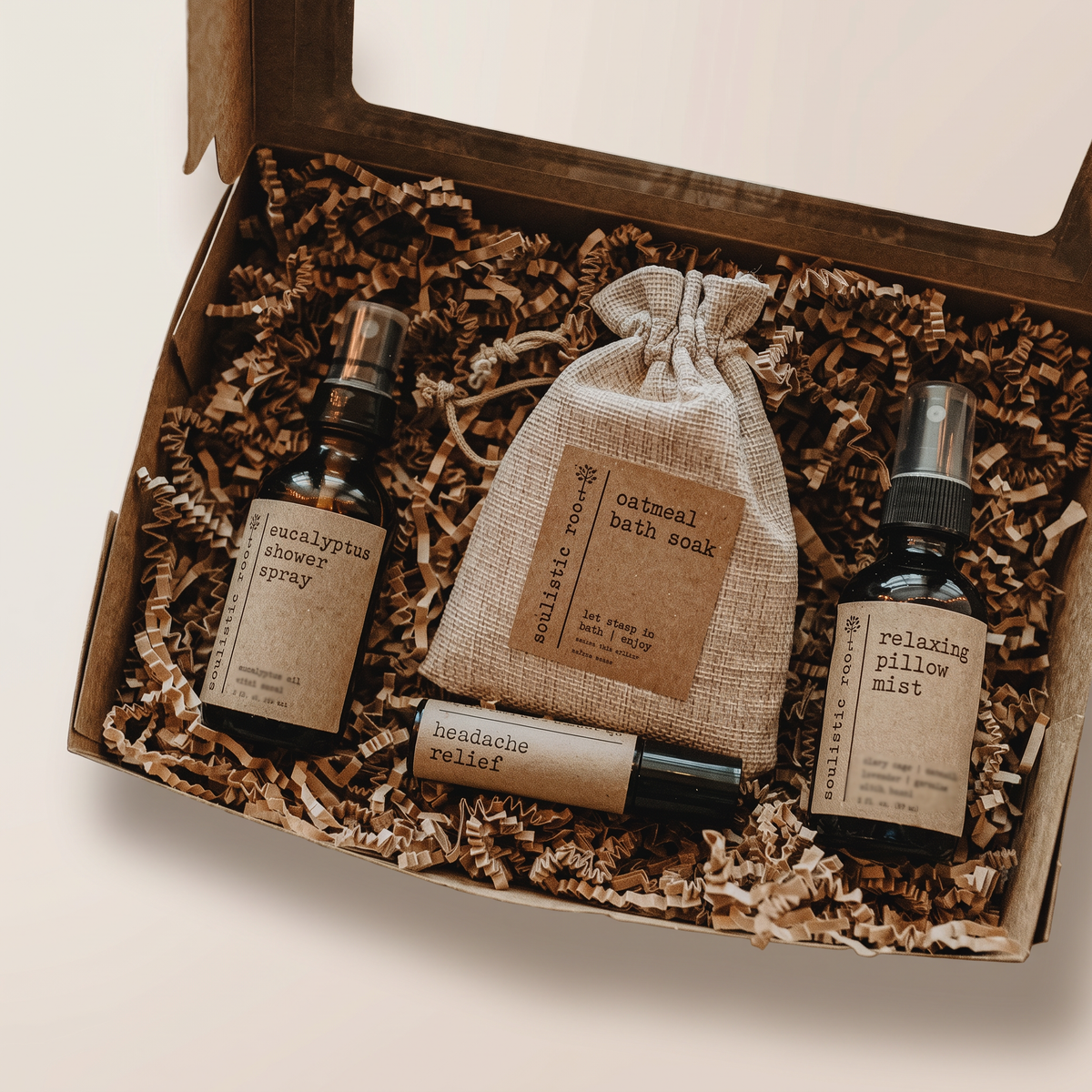 Pillow Mist & Oatmeal Soak Gift Set - catalog shot