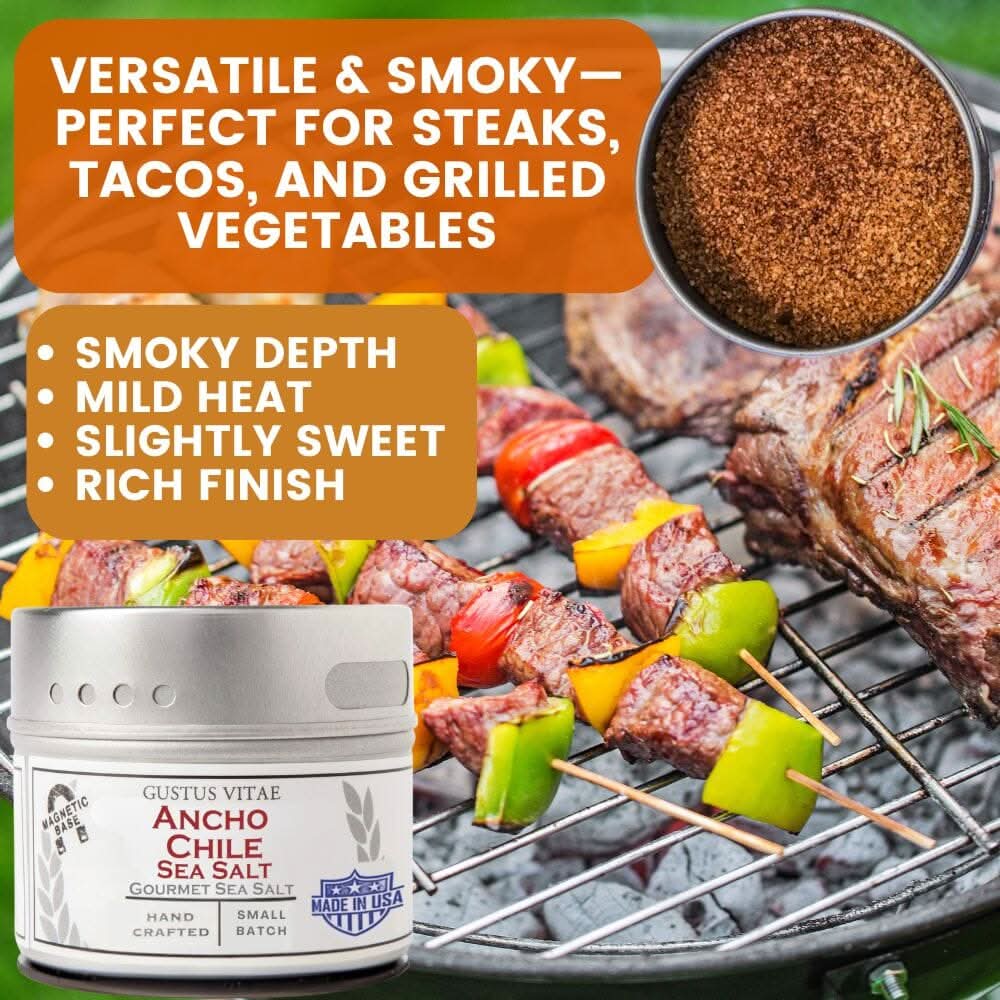 Pro Series BBQ & Grilling Sea Salts Gift Box | Gift Packaged Sea Salts Collection | Set of 6-3