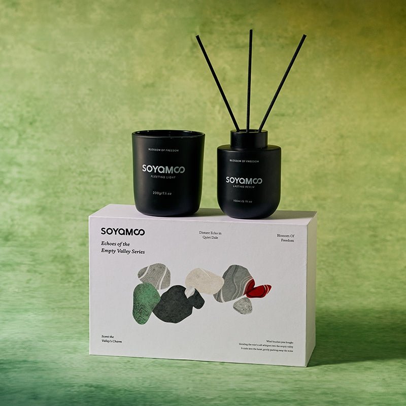 Sandalwood Wilderness Echo Valley Candle & Diffuser Gift Set-0