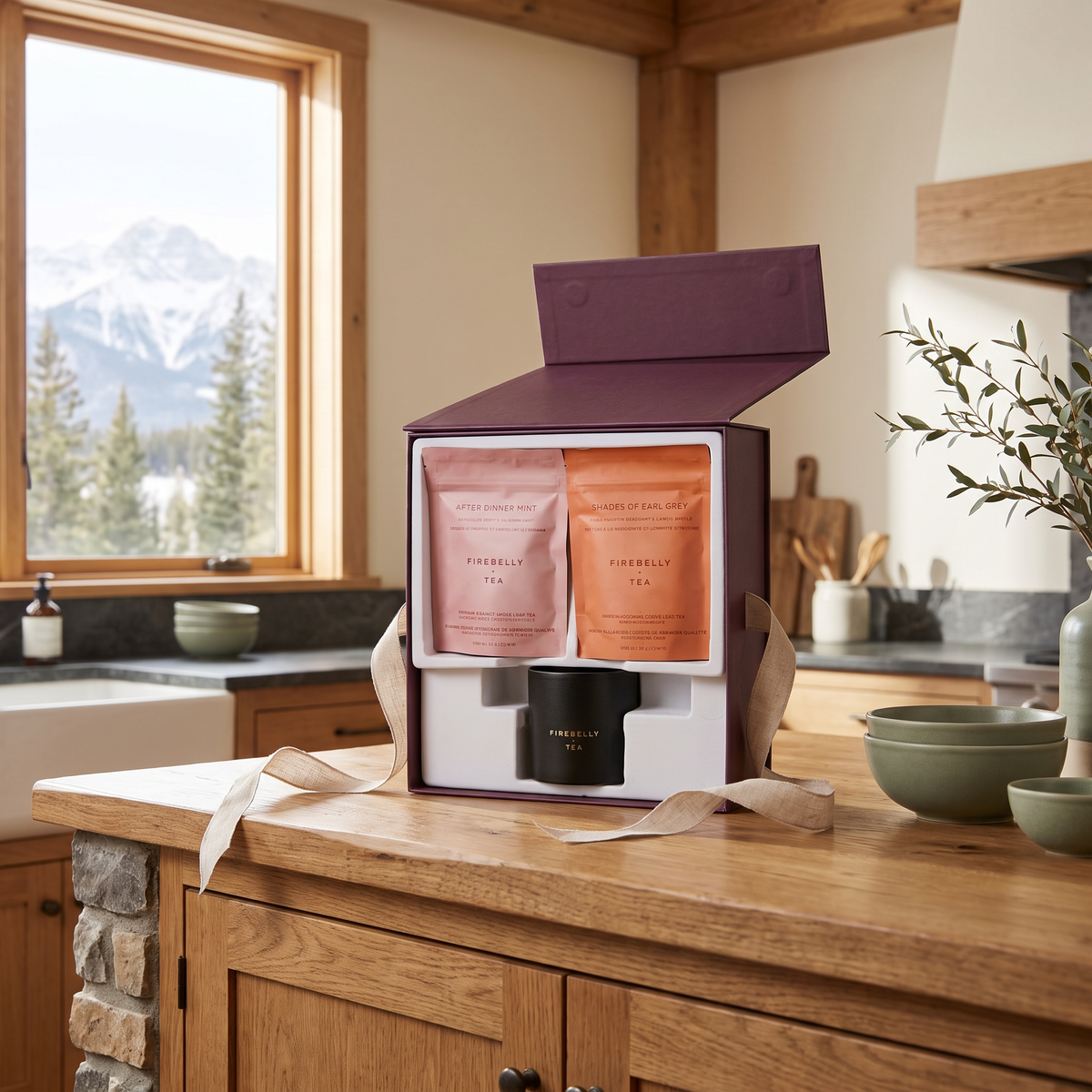 Tea Essentials Gift Set - lifestyle shot