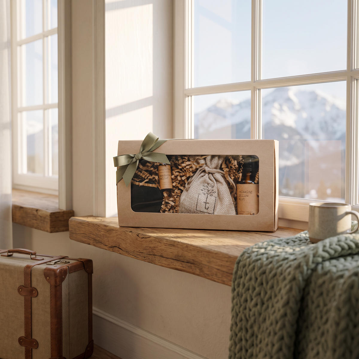 Travel Wellness Gift Set - lifestyle shot